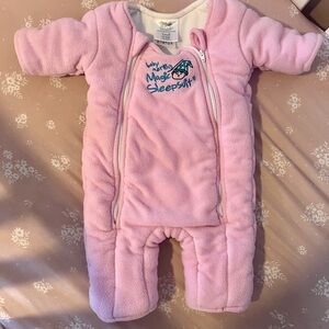 Baby Merlin's Magic Sleepsuit Pink